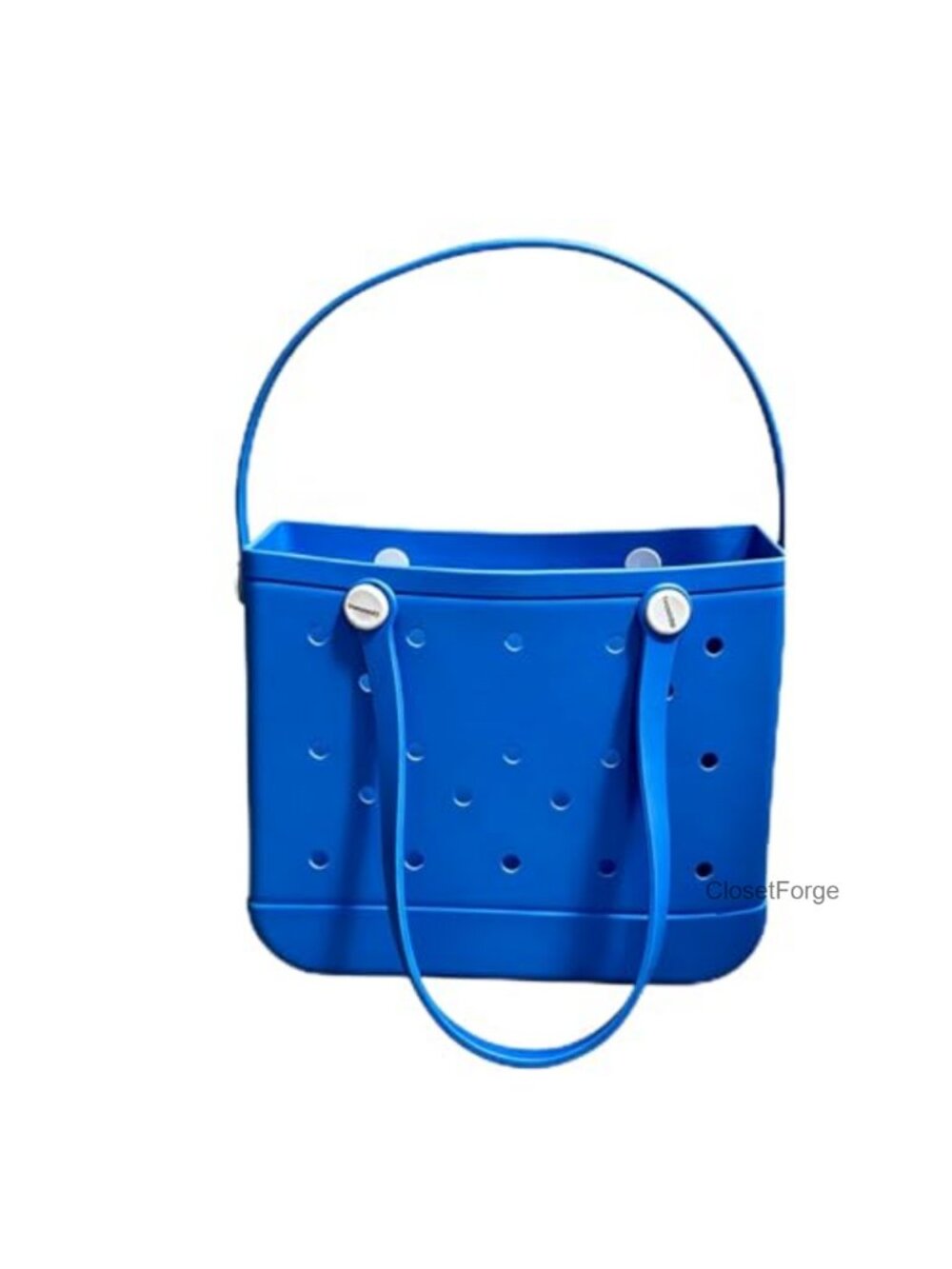 EVA Beach Tote Bag With 3 Rubber Straps - Lightweight, Waterproof, Pool Picnic